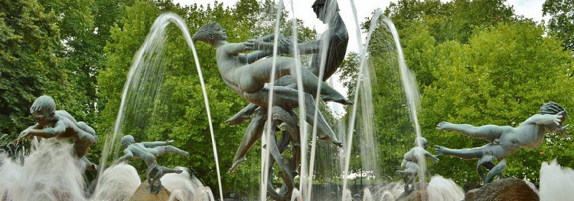 Meet one of our escorts in London for a massage near the Joy of Life Fountain